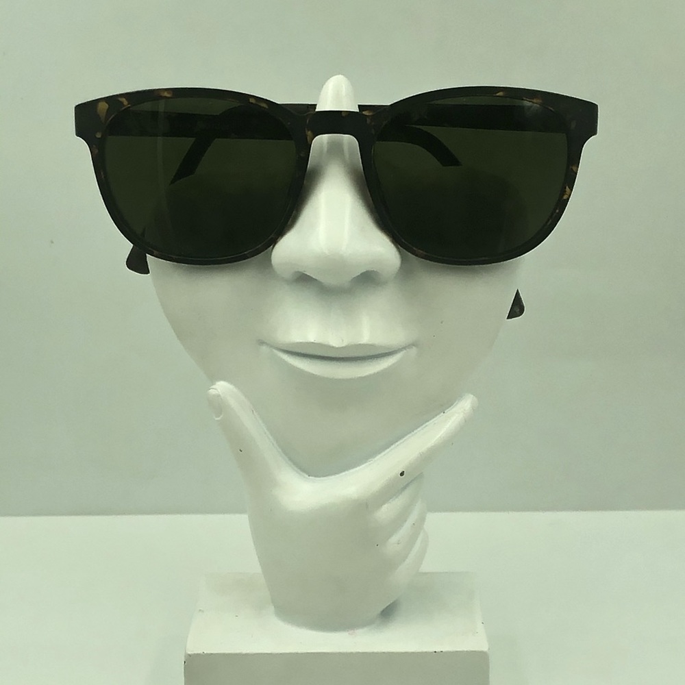 Bio Eyes Black Oval Sunglasses Frames